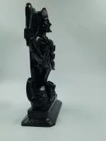 NAVYAKSH Kali MATA Murti Marble Finish Kali MATA Satue,(for Home Temple Poojan Use,Office Temple,Gifted Use Idol) Decorative Showpiece 4.5 Inch,Black