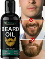 KURAIY Beard Care Serums Beard Oil For Men Curing Beard Itch Stimulate Beard Growth And Shine Long And Short Beard Care