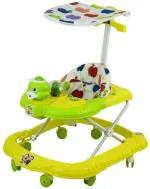 Pandaoriginals Musical Activity Walker With Parent Rod (Green)