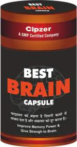 Cipzer Ayurvedic Best Brain Capsule - 60 Capsules (Pack Of 1)