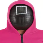 Squid Game Masks 1 Guard Masks Square | Party Cosplay Covering Halloween Props for Adult
