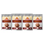 Ghotaram Coconut Gluten Free Nariyal Pani Khari Sing Water Roasted peanut Groundnut Singdana Skin Removed Roasted Salted Peanuts Bharuch Mungfali Dana Namkeen Spicy Chakna Snack-900g*4Pack