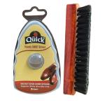 Quick Handy Shoe Shiner for Instant Shine with Shoe Brush | Leather Shoe Shiner | Brown | 1 PC