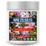 Erwon NPK 25:10:15, Premium Fertilizer, 100% pure Powerful Fertilizer for Overall Growth of Plants (900 gm)