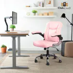 Oakcraft Stratos Medium Back Leatherette Ergonomic Office Chair