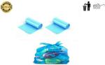 BRUZZLINE BLUE 19x21 pack of 2 ( 60 BAGS) 100% Biodegradable Garbage Bags. Medium 13 L Garbage Bag (60Bag )