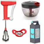 ODD M EVEN Quick and Handy Chopper, Blender, Cutter, Greater Kitchen Tool Set