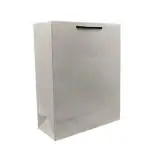 Tasche White Paper Gift Bags For Gifting Presents (12 x 9.5 x 4 Inch (M)) Pack Of 60