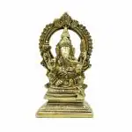 pujaNpujari Brass Ganesha Ganapati Murti Idol Statue Big Size