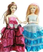 yunicron Max Bendable Doll Combo Set of 2 Multicolour - Height 33 cm Freeoffer