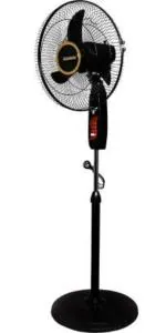 Santosh Sunny Stand Fan Black 16 Inch 400 mm Ultra High Speed 3 Blade Pedestal Fan (Black, Pack of 1)