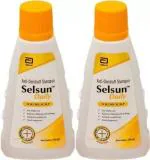 Selsun Daily Anti Dandruff Shampoo Conditions hair (60ml) x Pack of 2