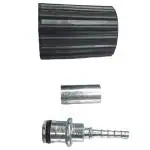 Starq High Pressure Washer Hose Pipe Outlet Connector Attachments (Black)