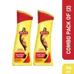Meera Strong and Healthy Shampoo, With Goodness of Kunkudukai & Badam,Gives Soft & Smooth Hair, For Men and Women,Paraben Free, 180ml ( Pack of 2)