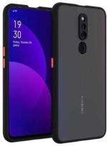 Cowboy Oppo F11 Pro, Model Cph1969 Black Plastic, Rubber, Polycarbonate Shock Proof Back Cover