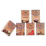 VED ECO Guggal Loban Chandan Kasturi Gulab & Sambrani Cow Dung Dhoop Stick Pack of 6