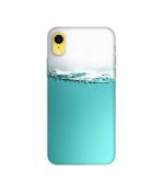 Casotec Half Fill Design 3D Printed Hard Back Case Cover for Apple iPhone XR