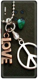 instyler Huawei Mate 30 Pro Matte Vinyl Love Printed Mobile Skin Sticker with Scratch Resistant Lamination