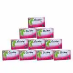 OSSDEN Soft Facial Tissue Ultra Soft White Absorbant 100% Virgin Tissue Pulp 2 Ply (PACK OF 10)