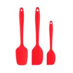 Frenchware Non-Stick Premium Silicone Spatula for Cooking, Baking & Mixing, Heat-Resistant up to 230'C, Food-Grade & BPA-Free, Dishwasher Safe, FDA Approved (Set of 3 - Spatulas)