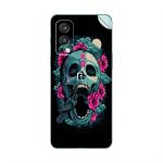 GADGETSWRAP Printed Vinyl Skin Sticker for Oneplus Nord 2 - Skull Flowers