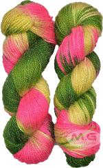 Simi Enterprise Magenta Wool Saturn Wool Ball Hand Knitting Wool, Art Craft Soft Fingering Crochet Hook Yarn, Needle Knitting Yarn Thread Dyed, 200 G