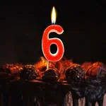 Zyozique Birthday Number Candle