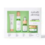 Nature Derma Daily Routine Starter Kit For Dry Skin - Nourished, Strengthened skin with Natural Biome-BoostTM