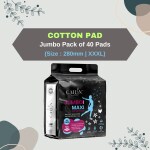 Cailin Care Cottony Soft & Comfortable Sanitary Pads Sanitary Napkins (Total 40 Pads | XXL | 280mm)