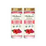 BYPURENATURALS Organic 100% Natural Herbal Hibiscus Flower Powder 100gm pack of 2