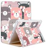 Caseelo Flip Cover for Apple iPad Air 1 / Air 2 9.7 Inch [ Air 1 Air 2 Generation ] [ A1474 A1475 A1476 A1566 A1567 ] Smart TPU Soft Silicone Back with Extra Corner Protection [ Auto Sleep/Wake ] [ Multi-Angle Viewing Stand Case ] ( Peppa Pig )