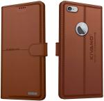KIVANO Flip Cover for Apple iPhone 6 | Luxurious Design | Handcrafted Unique | Premium (Brown, Cases with Holder, Pack of: 1)