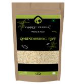 GARLIC PEPPER Unpolished Gobindobhog Rice | 100% Vegan, Gluten Free and No Preservatives | Flavorful and Aromatic Rice 5 Kg