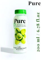 Pure Tender Coconut Water(Pack of 24, 200 ml)