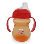 Luvlap Orange Moby Little Spout Sipper For Infant (6 M Plus) 240 ml