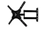 Gadget Wagon Tilt, Rotate Swivel Led Tv Wall Mount Bracket For 19-43 Inch Tilt Rotate Swivel Led Tv Wall Mount Bracket (Black)