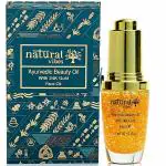Natural Vibes Gold Beauty Oil Elixir For Face Lips Neck and Peaceful Sleep 15 ml