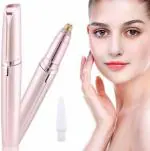 Lichee Women's Automatic Mini Electric Eyebrow, Facial, Nose, Ear Hair Removal Trimmer