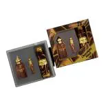 Al-Nuaim Chocolate Musk Gift Set | 1 Perfumed Spray - 200ml | 1 Eau De Perfume - 100ml | 1 Attar Roll on - 6ml | Gift Set For Unisex