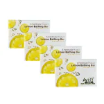 Ayuu health care Herbal Based Lemon Bathing Bar 100 GM - Refreshing and Nourishing Natural Soap Infused with Lemon Extracts for an Invigorating and Revitalizing Bathing Experience