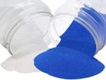 Bright bloom White, Dark Blue Marble Rangoli Colors Natural Organic Combo, 100 Gm Each (Pack Of 2)