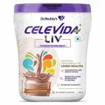 CELEVIDA Dr.Reddy’s Liv | Nutrition Drink for liver health | Chocolate Flavour- 400g