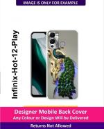 Paedicon Multicolour Silicone Mobile Back Cover (Infinix HOT 12 Play)