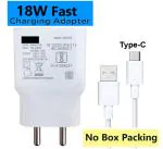 SNPD Sold: 18W Charger with Type-C Cable Supportable For Vivo 18W Charging Mobiles