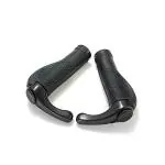 FASTPED Black Rubber Multi-Position Bicycle Bike Bar Ends Handlebar Grips Handle Grip