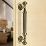 Plantex Premium 15-inch Door Handle for Main Door and Pull-Push Handle for Wooden Door/ House/ Hotel/ Office Door Hardware - Pack of 1 (320, Brass Antique)