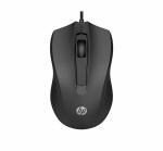 VGCS HP Wired Mouse 100 with 1600 DPI Optical Sensor, USB Plug-and -Play,ambidextrous Design, Built-in Scrolling and 3 Handy Buttons