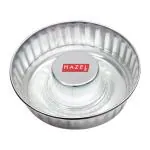 HAZEL Donut Mould Aluminium Large Size | Donut Baking Molder Tray Pan For Cake | Baking Essentials Tools For OTG Microwave, Large