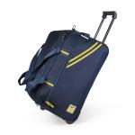 MEDLER Oxter 55cms Polyester Trolley Duffle Bag- Navy Blue