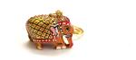 Jet International Elephant Elephant Keychain